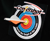 3D Centershot Window Sticker